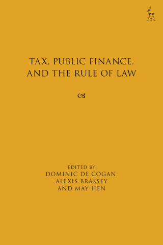 Imagen de portada: Tax, Public Finance, and the Rule of Law 1st edition 9781509977802