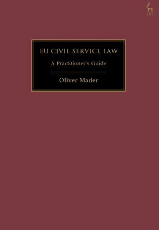 Cover image: EU Civil Service Law 1st edition 9781509977925