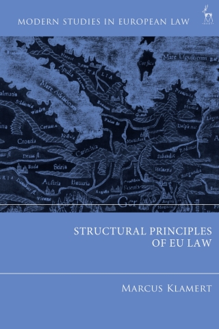 صورة الغلاف: Structural Principles of EU Law 1st edition 9781509979523