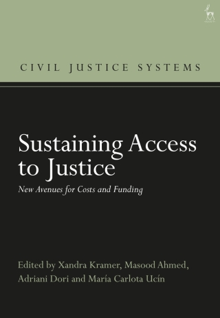 صورة الغلاف: Sustaining Access to Justice 1st edition 9781509981670