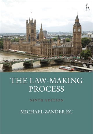 Cover image: The Law-Making Process 9th edition 9781509986507