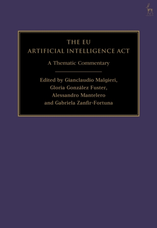 Titelbild: The EU Artificial Intelligence Act 1st edition 9781509988600