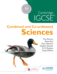 Cover image: Cambridge IGCSE Combined and Co-ordinated Sciences 9781510402461