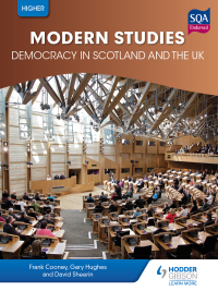 Cover image: Higher Modern Studies for CfE: Democracy in Scotland and the UK 9781510403703