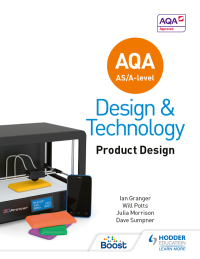Cover image: AQA AS/A-Level Design and Technology: Product Design 9781510413641