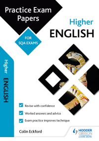 Cover image: Higher English: Practice Papers for SQA Exams 9781510413795