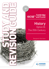 Cover image: Cambridge IGCSE and O Level History Study and Revision Guide 9781510419995
