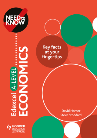 Cover image: Need to Know: Edexcel A-level Economics 9781510428522