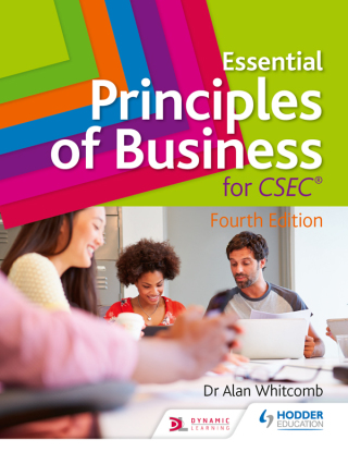 Cover image: Essential Principles of Business for CSEC 4th edition 9781510431898