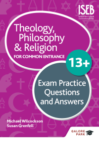 Cover image: Theology Philosophy and Religion 13+ Exam Practice Questions and Answers 9781510446663
