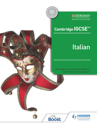 Cover image: Cambridge IGCSE™ Italian Student Book 9781510448087