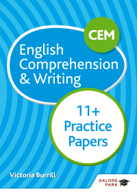 Cover image: CEM 11+ English Comprehension & Writing Practice Papers 9781510449817