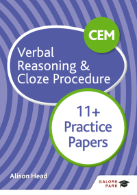 Cover image: CEM 11+ Verbal Reasoning & Cloze Procedure Practice Papers 9781510449831