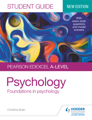 Cover image: Pearson Edexcel A-level Psychology Student Guide 1: Foundations in psychology 9781510472112