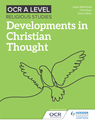 Cover image: OCR A Level Religious Studies: Developments in Christian Thought 9781510479968