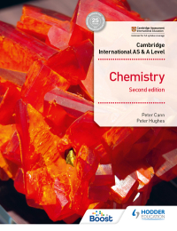 Cover image: Cambridge International AS & A Level Chemistry Student's Book Second Edition 9781510480230