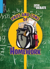 Omslagafbeelding: Pros and Cons of Homework 1st edition 9781510547629