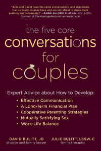 Cover image: The Five Core Conversations for Couples 9781510746121.0