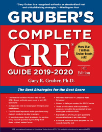 Cover image: Gruber's Complete GRE Guide 2019-2020 9781510754225.0