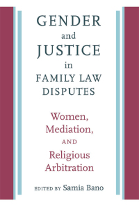 Cover image: Gender and Justice in Family Law Disputes 9781512600353