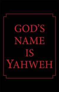 Cover image: God's Name Is Yahweh 9781512760903