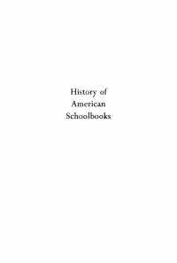 Imagen de portada: History of American Schoolbooks 9781512801170