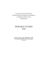 Imagen de portada: Wage Rates and Working Time in the Bituminous Coal Industry, 1912-1922 9781512801743