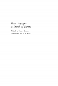 Cover image: Three Voyagers in Search of Europe 9781512802375