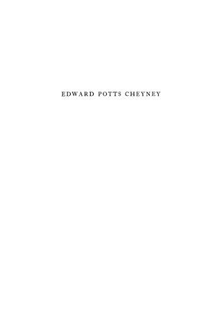 表紙画像: Edward Potts Cheyney 9781512803778