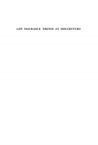 Imagen de portada: Life Insurance Trends at Midcentury 9781512804218