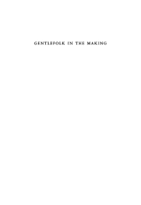 Cover image: Gentlefolk in the Making 9781512804300