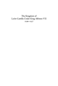 صورة الغلاف: The Kingdom of León-Castilla Under King Alfonso VII, 1126-1157 9780812234527