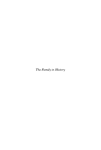 表紙画像: The Family in History 9780812277036