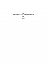 Cover image: The Pennsylvania Constitution of 1776 9781512806366