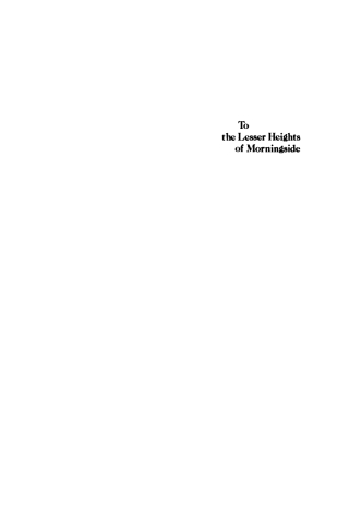 صورة الغلاف: To the Lesser Heights of Morningside 9780812278279