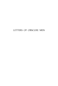 Cover image: Letters of Obscure Men 9781512808216