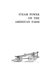 صورة الغلاف: Steam Power on the American Farm 9781512808452