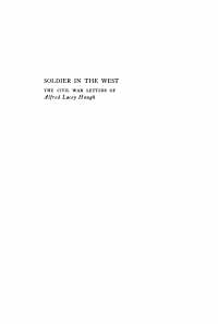 Cover image: Soldier in the West 9781512809954