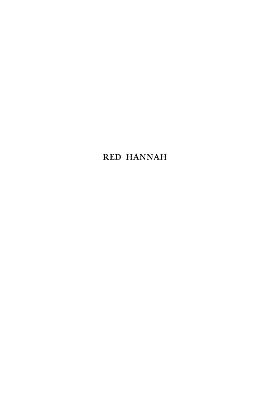 Red Hannah Delaware’s Whipping Post