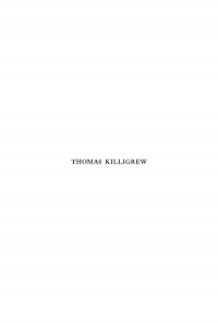 Cover image: Thomas Killigrew 9781512812169