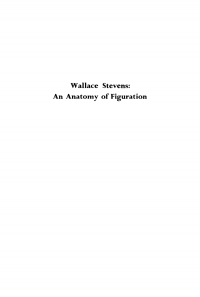 Cover image: Wallace Stevens 9780812273335