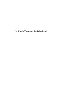 Cover image: Dr. Kane's Voyage to the Polar Lands 9781512822571