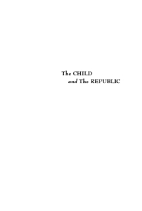 Imagen de portada: The Child and the Republic 9780812275438