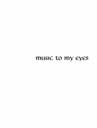 Titelbild: Music to My Eyes 9781512820249