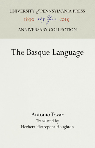 Imagen de portada: The Basque Language 9781512822557