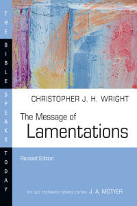 Cover image: The Message of Lamentations 9781514006399