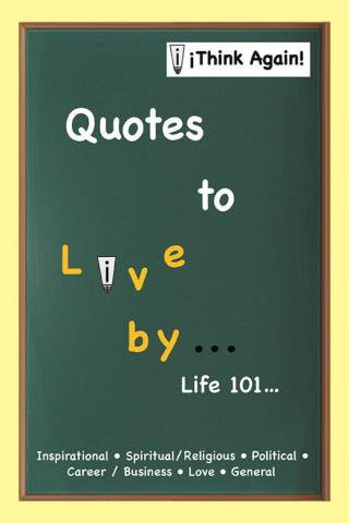 表紙画像: Quotes to Live by . . . 9781514425701