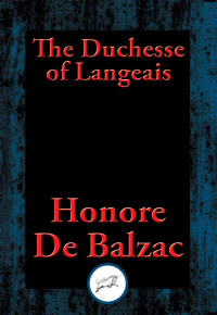 Cover image: The Duchesse of Langeais