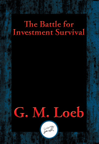 表紙画像: The Battle for Investment Survival