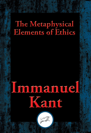 Cover image: The Metaphysical Elements of Ethics